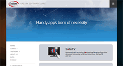Desktop Screenshot of galaxysoftwareapps.com